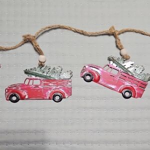 Festive Red Truck Garland